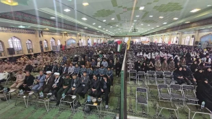 شرکت در مراسم گرامی داشت شهادت سید مقاومت دبیر کل شهید حزبالله لبنان وسردار نیلفروشان در حسینیه سپاه پاسداران 2